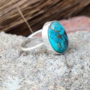 Silver Turquoise Ring